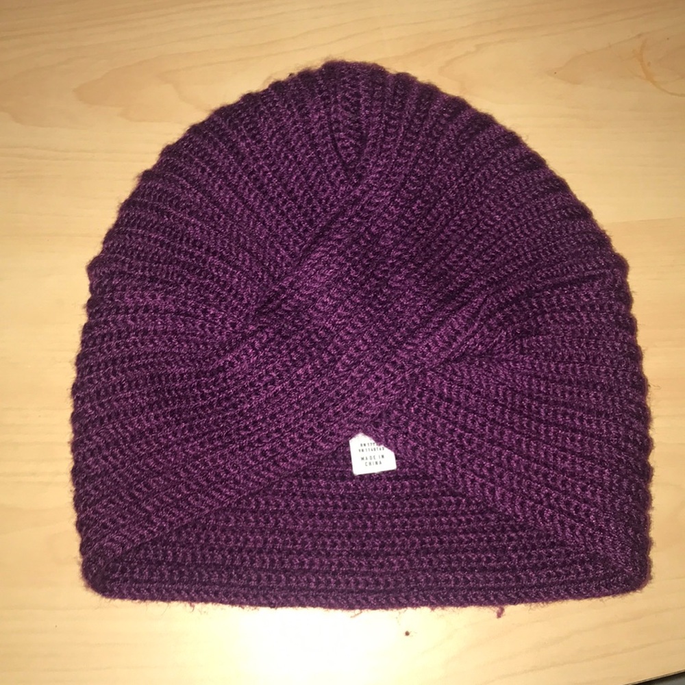 Purple turban
